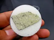3.48 gram - Northwest Africa 12241 - Martian Shergottite Meteorite slice!