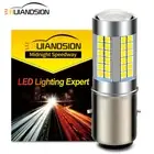 1pc DC 6V BA20D 3030 66 LED Hi-Lo Beam Motorbike Motorcycle Headlight Bulb Globe
