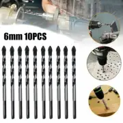 Drill Bits 10PCS For Porcelain Tile Concrete Brick Set High Quality New