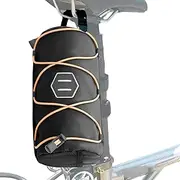 Front Bag for Bicycle | Road Bike Handlebar Bag - Cylinder Storage with Reflective Strips, Portable Tool Carrying Case for Outdoor Adventures