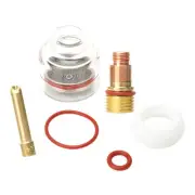 6Pcs Welding Torch Stubby Gas Lens for WP17/WP18/WP26 Argon ARC Welding