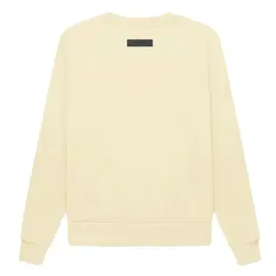 ESSENTIALS CREWNECK CANARY 奶油色