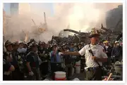 World Trade Center 9/11 September 11th Fire Chief Silver Halide Photo