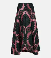 [La DoubleJ] La DoubleJ Milano midi skirt UK 10 multicoloured
