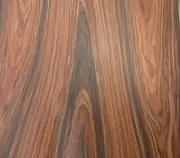 Rosewood composite wood veneer 24" x 96" with wood backer 1/25" thick # 2305