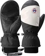 [ZVCXOE] Snowboard Gloves Outdoor Ski Gloves Snow Gloves Multipurpose Activities Touch Screen Compatible Cold Protection Waterproof Windproof Mountaineering Snow Removal Work Unisex