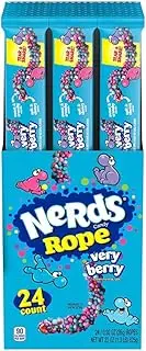 Nerds Rope Candy Very Berry USA 26g Each Individually Wrapped 24 Pack