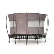 VULY Thunder 2 Extra Large 15ft Springless Trampoline with Enclosure - Round Trampolines Bundle With Tent Wall and Shade Cover