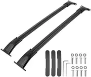 Roof Racks Compatible for Chevrolet Suburban/GMC Yukon/Cadillac Escalade with Side Rails 165 LBS Load Capacity 2Pcs Rack Cross Bars