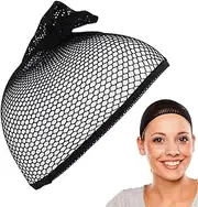JMEDIC Mesh Wig Caps | Hair Wig Caps Mesh Net Weaving Caps | Portable and Stretchable Liner Weaving Caps, Mesh Wig Caps Net for Adults Women Gift