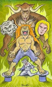 LYONS MANE ** MIKE BENNETT'S ORIGINAL ART (2024) 10/14/2024
