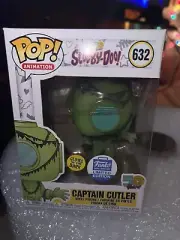 Captain Cutler (632) (Scooby-Doo) Funko Shop Glow In The Dark GITD Exclusive Pop