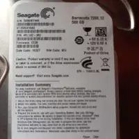 在飛比找蝦皮購物優惠-自取 二手良品 WD seagate  7200轉 500G