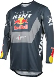 Kini Red Bull 1.0 Motocross Jersey, black-grey, Size XS for Men Black Grey