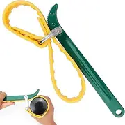 WHC Oil Filter Wrench Strap Wrench 8 Inch Rubber Oil Filter Wrench Universal for Car Oil Filter, Motorcycle, Domestic Water Filter