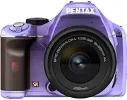 PENTAX DSLR K-x Lens Kit, Light Blue/Brown 079