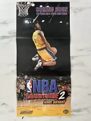 Official Nintendo Power Poster NBA Courtside 2 Kobe Bryant TCG NBA Lakers