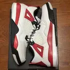 Air Jordan 4 Retro Red Cement (PS) Size 3Y BQ7669-161