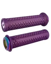 ODI Vans V2.1 Lock On Grips Iridium Purple/Oil Slick