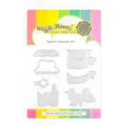 Waffle Flower Cheerful Scarecrow Die