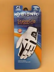 Bionic StableGrip Men Golf Playing Glove Extra Large Cabretta Leather Comfort