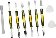 KOMBIUDA 1Set Electronics Repair Tool Dual Ends Metal Spudgers for Phone Tablet Disassembly Scraper Crowbar for LCD Screen Opening Durable and Easy to Use for DIY Repairs