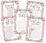Inkdotpot Bachelorette Party Games Set Bundle Of 5 (Activities For-pEB