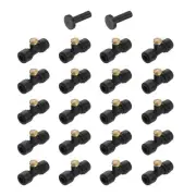 20Pcs Misting Nozzles Kit, 0.3mm Brass Mister Nozzle with Misting Nozzle Tees