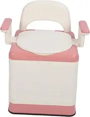 Portable Toilet For Adults, Bedside Commode Toilet with Arms Adults Portable Toilet Odor Prevention Folding Bedside Commode Chair Bedside Commodes For Seniors For Pregnant Women