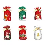 1PC Box Cookie Candy Boxes Bag Merry Christmas Packaging Supplies