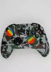 Camo Silicone Rubber Skin Case Gel Cover Grip For Xbox One X Wireless Controller