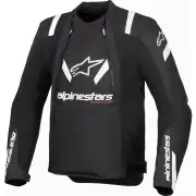 T-Stunt Air Black White Motorcycle Jacket