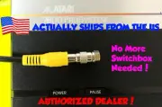 12ft RCA Video Cable + RF TV Connector for Atari 7800