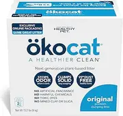 ökocat Natural Wood Cat Litter, 12-Pound, Clumping