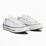 【CONVERSE】帆布鞋 男鞋 女鞋 運動鞋 低筒 CHUCK 70 OX WHITEBLACKEGRET 白 A08525C