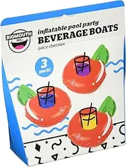 BigMouth Inc. Inflatable Pool Cupholder Floats, 3-Pack