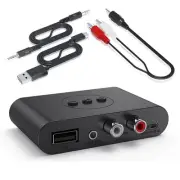 Bluetooth 5.3 Audio Receiver NFC USB U Disk 3.5mm AUX USB Stereo Music 3309