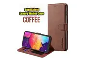 For Samsung Galaxy A50 /A50S Case, SupRShield Wallet Leather Flip Magnetic Stand Case Cover (Coffee)