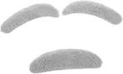 Set Novelty Facials Fake Beard Mustache Kit Halloween Costume Easy Wear Comfortable Material Realistic Look