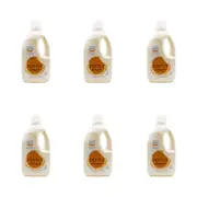 6PK Softly 1.25L Laundry Wash Activewear Front & Top Loader Gentle Fabric Care