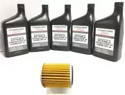 Filter & Fluid Service 5 Quarts Mitsubishi J4 ATF & Ext Filter CVT Transmission