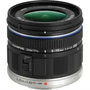 Olympus M.Zuiko 9-18mm f/4-5.6 Standard Zoom Black Lens