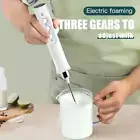 USB Rechargeable Electric Milk Frother | Handheld Foam Maker for Coffee, Lattes