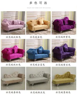 簡約歐式小型布藝沙發組合小戶型臥室雙人沙發客廳組裝三人貴妃椅