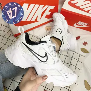 帝安諾-實體店面🔥 Nike Air Heights 白底黑勾 白色 仙女鞋 增高 復古 老爹鞋 CI0603-102