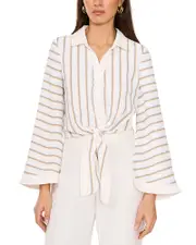 Vince Camuto Tie Front Shirt