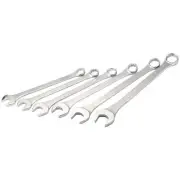 Draper Metric Combination Spanner Set 6 Piece Heavy Duty Long Pattern 31167