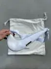 Jacquemus x Nike Le Sac Swoosh Bag White Shiny Silver