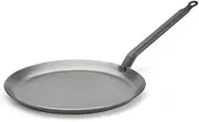 De Buyer Carbone Plus Induction Crepe Pan, 260 mm Diameter x 40 mm Height