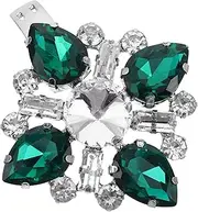 [Beaupretty] Rhinestone Shoe Clips for Women Stylish Shoe Decorations for Bridal and Special Occasions Sparkling Charms for Heels and Pumps Elegant Accessories for Weddings and Parties